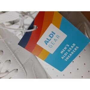 Aldi | Shoes | Aldi Gear 224 Spring Mens White Sneakers Shoe Size 0 ...